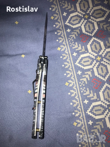 Нож ръчно инкрустиран., снимка 6 - Други - 36212181