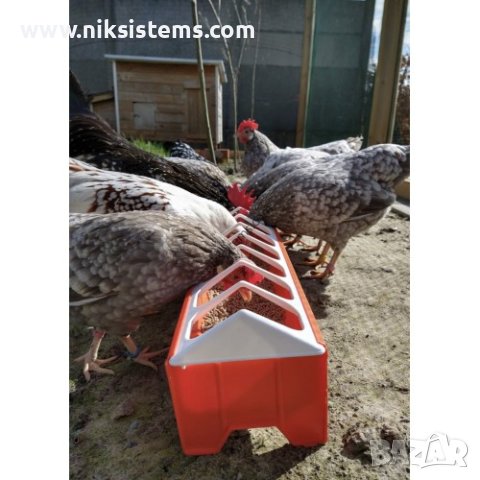 Хранилка за Птици, Кокошки и Други 75 см. - Арт. №: 71332, снимка 4 - За птици - 41386611