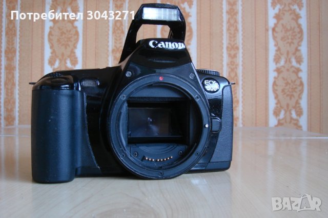 Canon-EOS-300-ЧЕРЕН-ТЯЛО, снимка 2 - Фотоапарати - 41448212