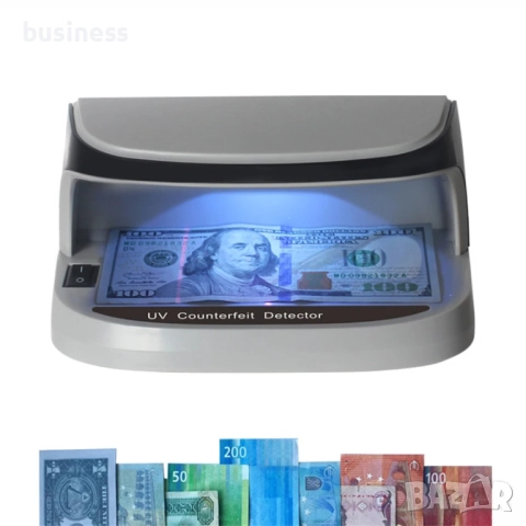 Детектор за банкноти, с батерия, UV LED светлина,, снимка 6 - Друга електроника - 52288772