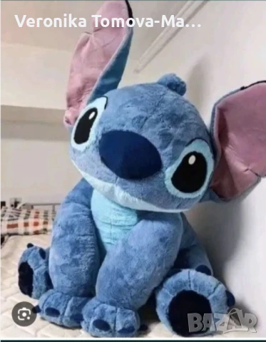 Стич 100см 120см 140см плюшена играчка , снимка 3 - Плюшени играчки - 50994751