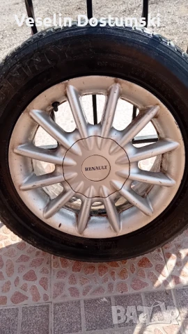 Джанти с гуми за рено