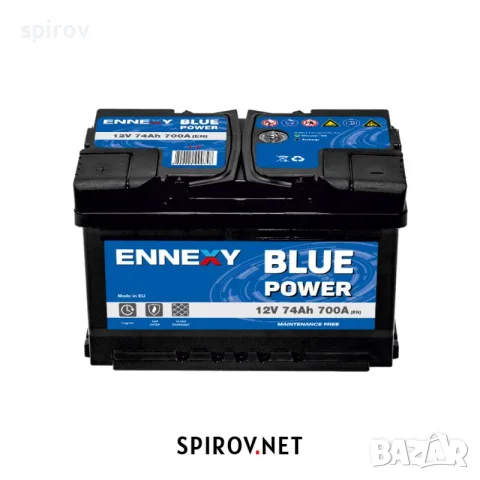 Акумулатор Ennexy Blue Power 12V 74Ah 700A LB3 (L+)