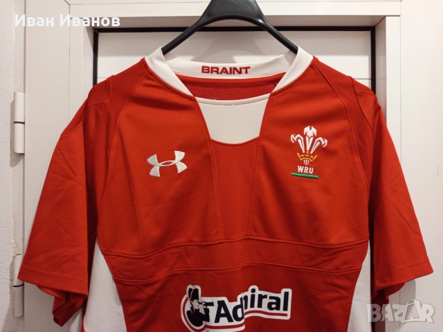 Оригинална ръгби фланелка на Уелс - under armour, снимка 11 - Други спортове - 51706518