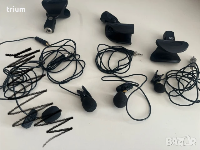 Безжични микрофони Sennheiser комплект дръжка, хедсет, снимка 11 - Друга електроника - 50498795