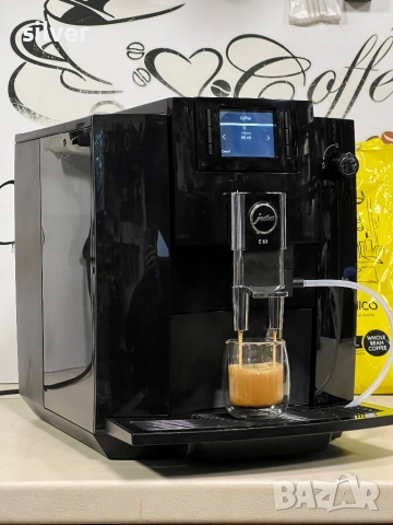 Кафемашина кафе автомат Jura E60 с гаранция, снимка 9 - Кафемашини - 51863690
