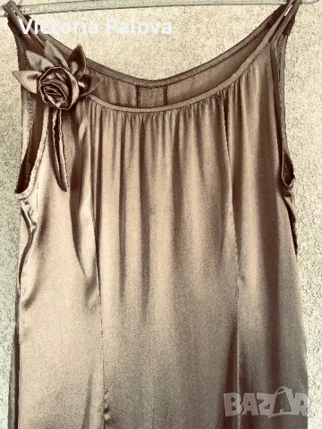 Красива модерна копринена рокля, снимка 17 - Рокли - 41626508