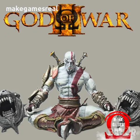 Екшън фигура God of War 3 - Ultimate Kratos, снимка 6 - Аксесоари - 49455920