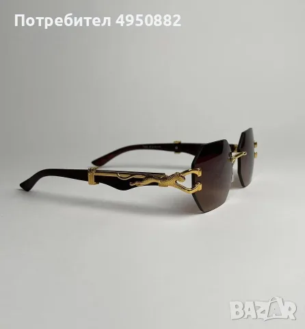 Слънчеви очила La Phanthere нови, черни и кафяви с UV400 защита, снимка 4 - Слънчеви и диоптрични очила - 56161559