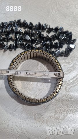 Колие и гривна от Хематит , снимка 6 - Бижутерийни комплекти - 44448952