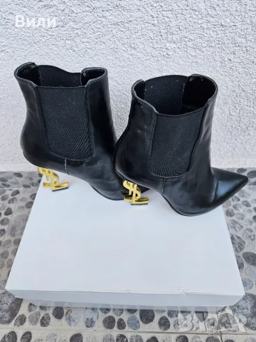 Боти YSL номер 35- 36, снимка 7 - Дамски боти - 56376335