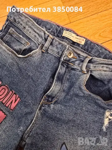 Дънки, кожени клинове, джинси на Zara от 8 г. до 12 г., снимка 3 - Детски панталони и дънки - 47580157