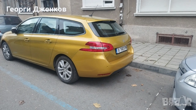 Пежо 308 2017 1.6d 120 к.с, снимка 4 - Автомобили и джипове - 53445016