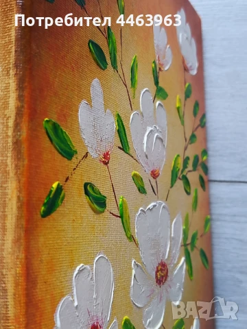 Настроение - 1 ( в жълто). Авторска картина, снимка 4 - Картини - 50918254