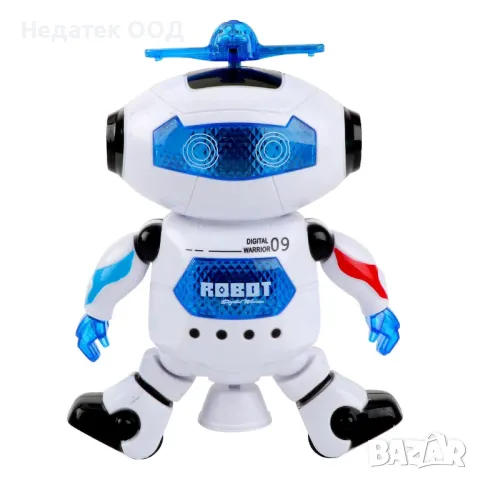 Играчка робот танцьор, Със звуци и светлини, снимка 2 - Музикални играчки - 47769688