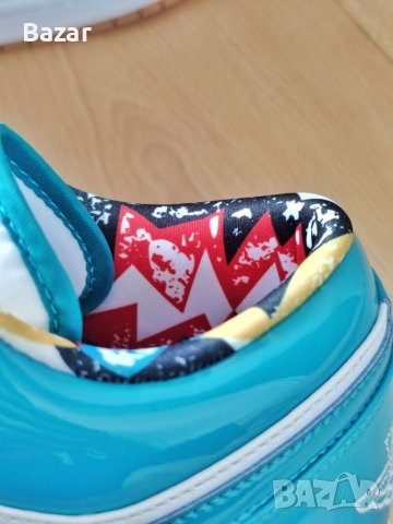 Нови Оригинални Мъжки Обувки Кецове Маратонки Размер 43 Номер 27.5см Стелка Nike Air Jordan 1 Low, снимка 2 - Маратонки - 41424772