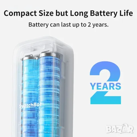 SwitchBot Indoor Outdoor Hygrometer Thermometer 3 Pack with Hub Mini, IP65, Бял, снимка 10 - Други - 48657272