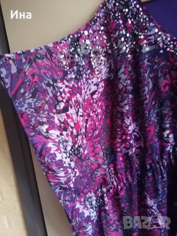 Блуза туника за едра жена, снимка 3 - Туники - 41472109