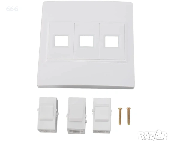 Стенна платка за Ethernet, 3 порта, снимка 4 - Друга електроника - 53011960