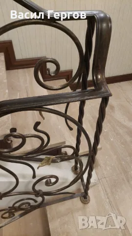 Парапет ковано желязо, снимка 3 - Антикварни и старинни предмети - 49148031