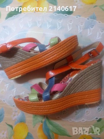 Сандали VARESE  N:38, 100% естествена кожа, снимка 3 - Сандали - 41489577
