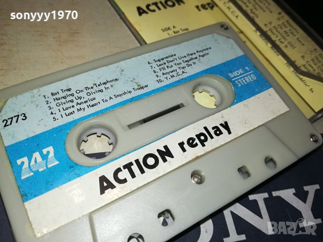 ACTION REPLAY-ORIGINAL TAPE 0909231724, снимка 10 - Аудио касети - 42133859