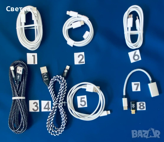 Намаление - на Нови  Кабели, Адаптери, Магнитни зарядни, Преходници. При интерес питайте