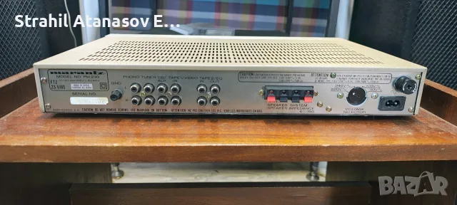 Marantz PM-230 Стерео Усилвател , снимка 8 - Ресийвъри, усилватели, смесителни пултове - 56089779