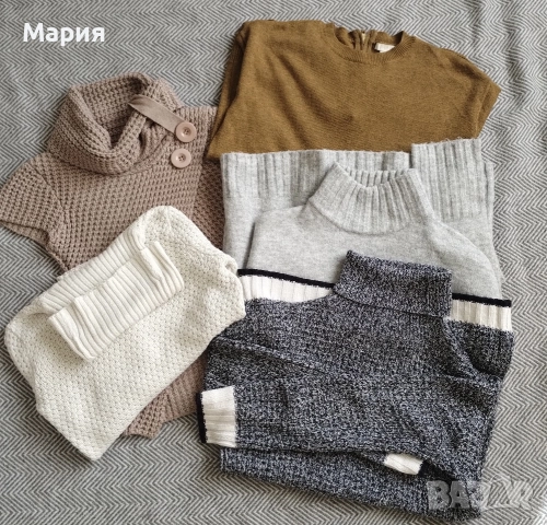 НМ, Zara блузки плетиво размер С