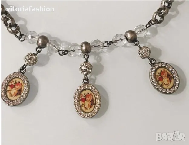 D&G Dolce & Gabbana оригинално дамско колие, снимка 8 - Колиета, медальони, синджири - 44113649