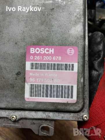 компютър , ECU , PEUGEOT 306 , 405 1.6, BOSCH, 0261200678, 9617150280,, снимка 3 - Части - 56061039