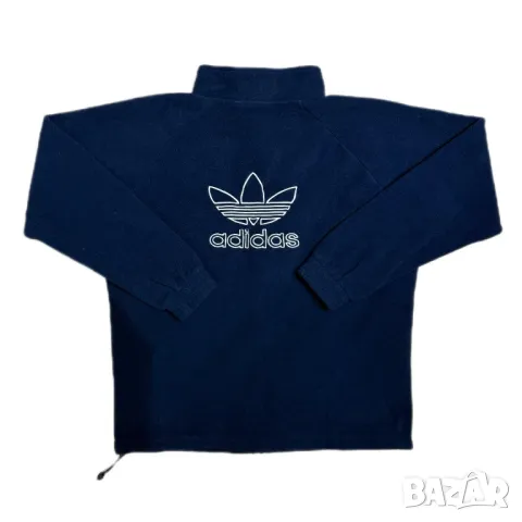 Мъжко полар горнище Adidas Trefoil FZ | M размер, снимка 3 - Суичъри - 48890437