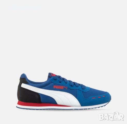 НАМАЛЕНИЕ!!! Маратонки Puma Cabana Racer Mesh Jr Black/Blue/White 356372 22, снимка 1 - Детски маратонки - 41798143