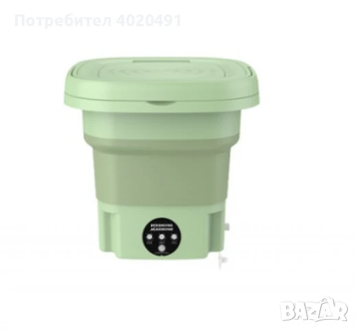 Електрическа компактна преносима пералня, снимка 2 - Перални - 50872232