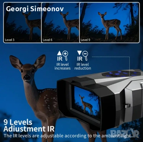 Бинокъл за нощно виждане, снимка 8 - Друга електроника - 53478284