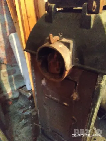 стара антикварна чугунена печка началото на миналия век, снимка 4 - Антикварни и старинни предмети - 48604221