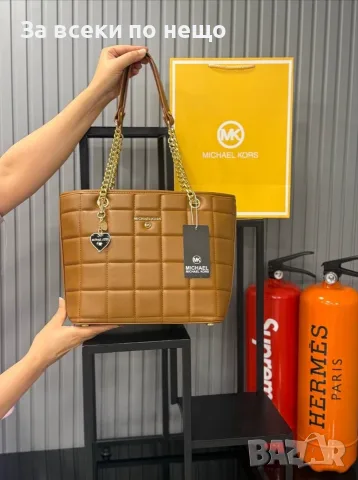 Michael Kors Дамска Кожена Чанта Майкъл Корс - Различни Цветове Код E83 , снимка 7 - Чанти - 55795151