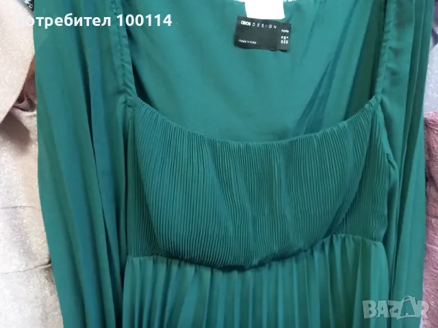 Зелена рокля солей, снимка 4 - Рокли - 47881980