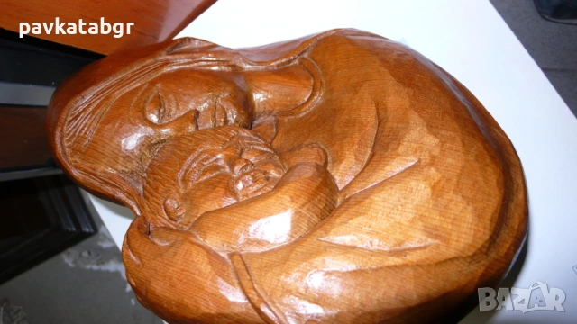 Богородица и Исус Христос, снимка 5 - Икони - 53086682