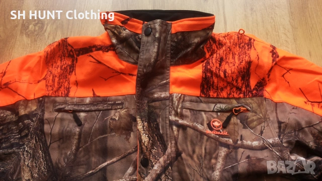 Mackenzie SIGNAL CAMO HUNTING WINDPROOF Jacket размер M за лов яке вятърно устойчиво - 2312, снимка 3 - Екипировка - 53740666