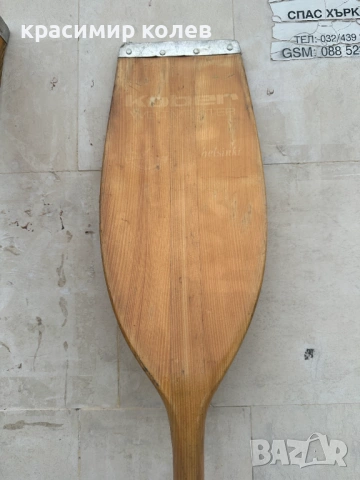 професионални дървени гребла за академично гребане на марката "Kober", снимка 3 - Водни спортове - 53441170