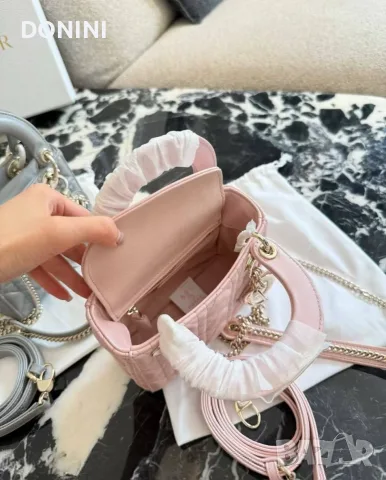 Christian Dior Дамска чанта, кожа, снимка 5 - Чанти - 56339830