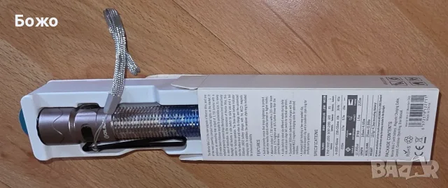 Нов LED фенер Olight Warrior Mini 2 (до 1750 лумена) - планиско синьо, снимка 8 - Къмпинг осветление - 56152967
