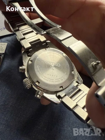 Seiko Prospex Speedtimer Solar Chronograph SSC813 "Panda", снимка 3 - Мъжки - 52803530