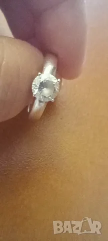 Дамски сребърен пръстен Thomas Sabot. Обеци , снимка 2 - Пръстени - 53084603