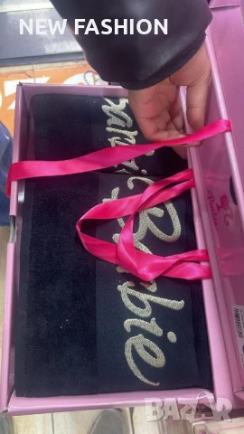 Памучни Хавлии -2бр с Кутия ✨ Barbie ✨ Victoria Secret ✨ Hermes ✨, снимка 7 - Хавлиени кърпи - 50944502