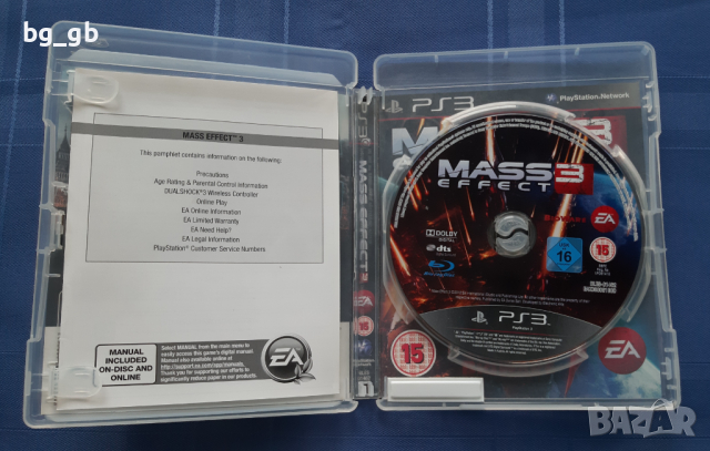 PS3 MASS 3 EFFECT Bio Ware, снимка 2 - Игри за PlayStation - 44555991