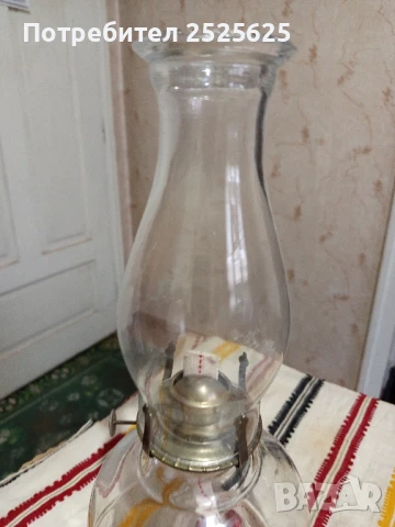 Голяма настолна газена лампа, снимка 2 - Декорация за дома - 51137209