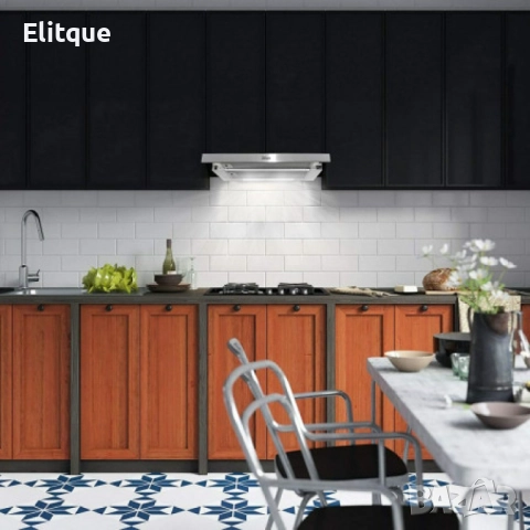 Аспиратор, 60см., 2 мотора, 2х95W, за вграждане, Бял, снимка 5 - Друга електроника - 52853539