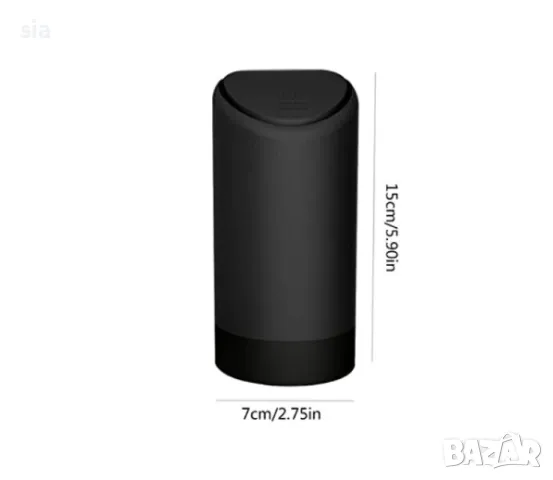 Кошче за боклуци за автомобил, 15*7см, силикон + ABS, снимка 3 - Аксесоари и консумативи - 47963208